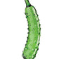 Glas Dildo Caressing Cucumber