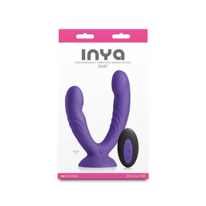 INYA Duet Double Vibrating Dildo bedroom besties box