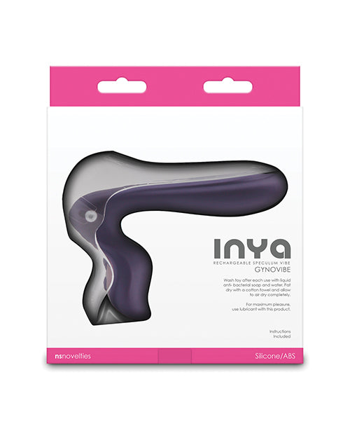 INYA GynoVibe LED Speculum Vibrator box back