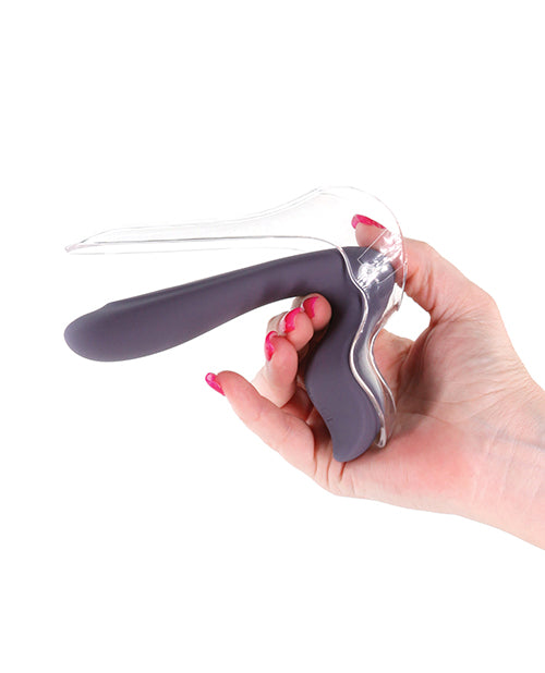 INYA GynoVibe LED Speculum Vibrator in hand