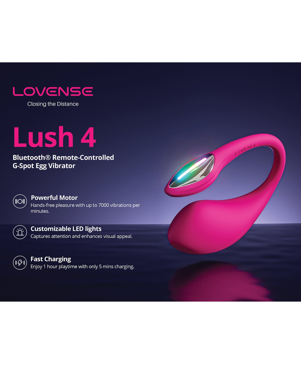 Lovense Lush 4.0 Bluetooth Camming Vibrator