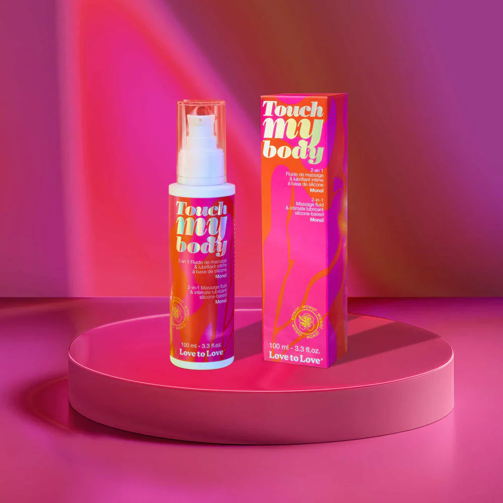 Love to Love Touch My Body 2-in-1 Massage Fluid & Lubricant