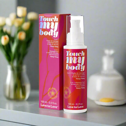 Love to Love Touch My Body 2-in-1 Massage Fluid & Lubricant