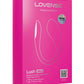 Pink packaging of Lovense Lush Mini remote-controlled device on a white background