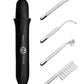 Master Series Elektrawand Rechargeable Violet Wand w/Attachments - Black