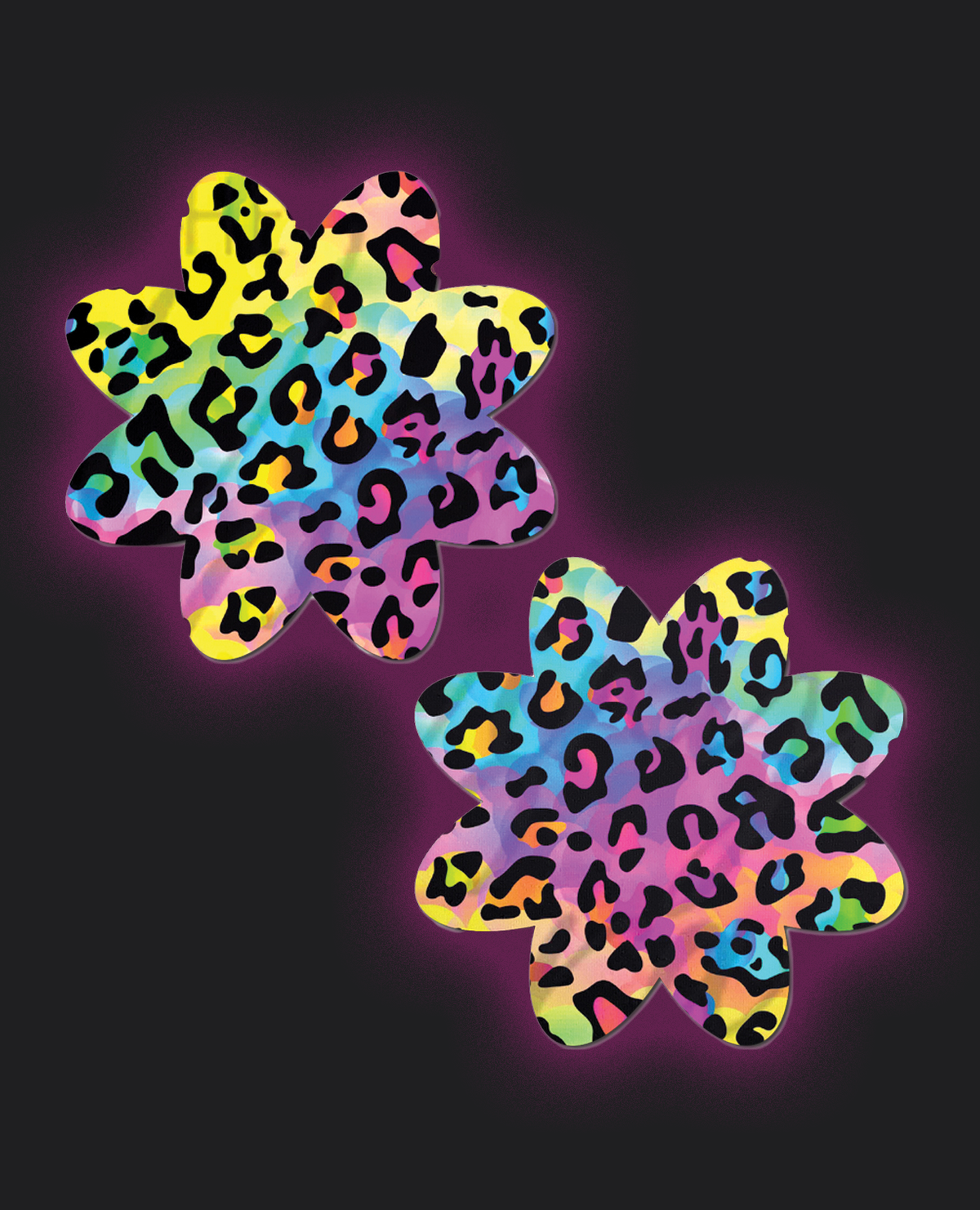 Pastease Rainbow Leopard Print Pasties