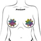 Pastease Cheetah Leopard Print Petal - Rainbow O/S