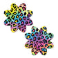 Pastease Cheetah Leopard Print Petal - Rainbow O/S