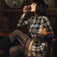 Kix'ies Kaylee Grey Shimmer Thigh High - From Petite To Plus Size