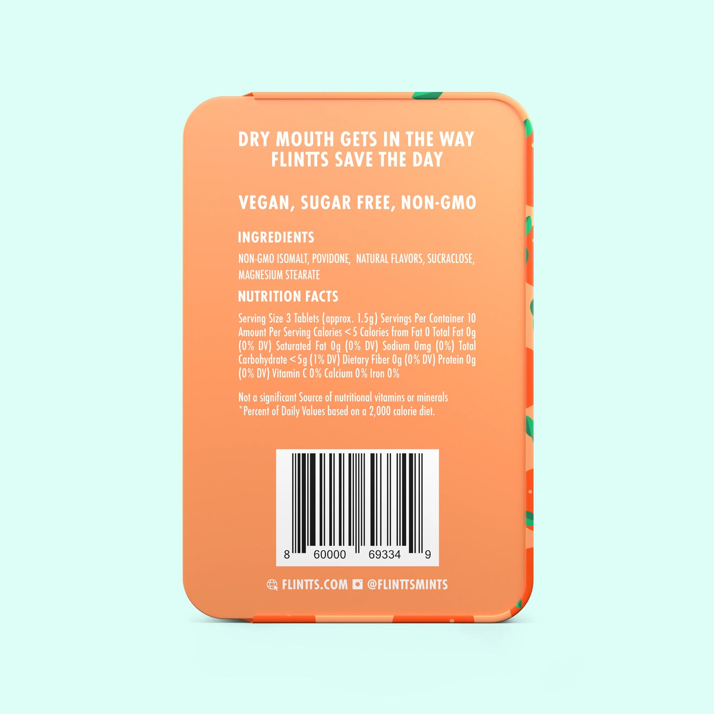Flintts Mints Sour Tangerine FS 175