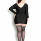 Kix’ies Lois Thigh High With Back Seam - Petite to Plus Size