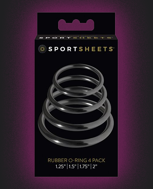 Sportsheets Rubber O Ring 4 Pack