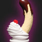 Simply Sweet Chocolate Dipped Banana Split Premium Silicone Dildo