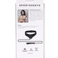Package of Sportsheets velvet noir collar and leash with product image and text on a white background
