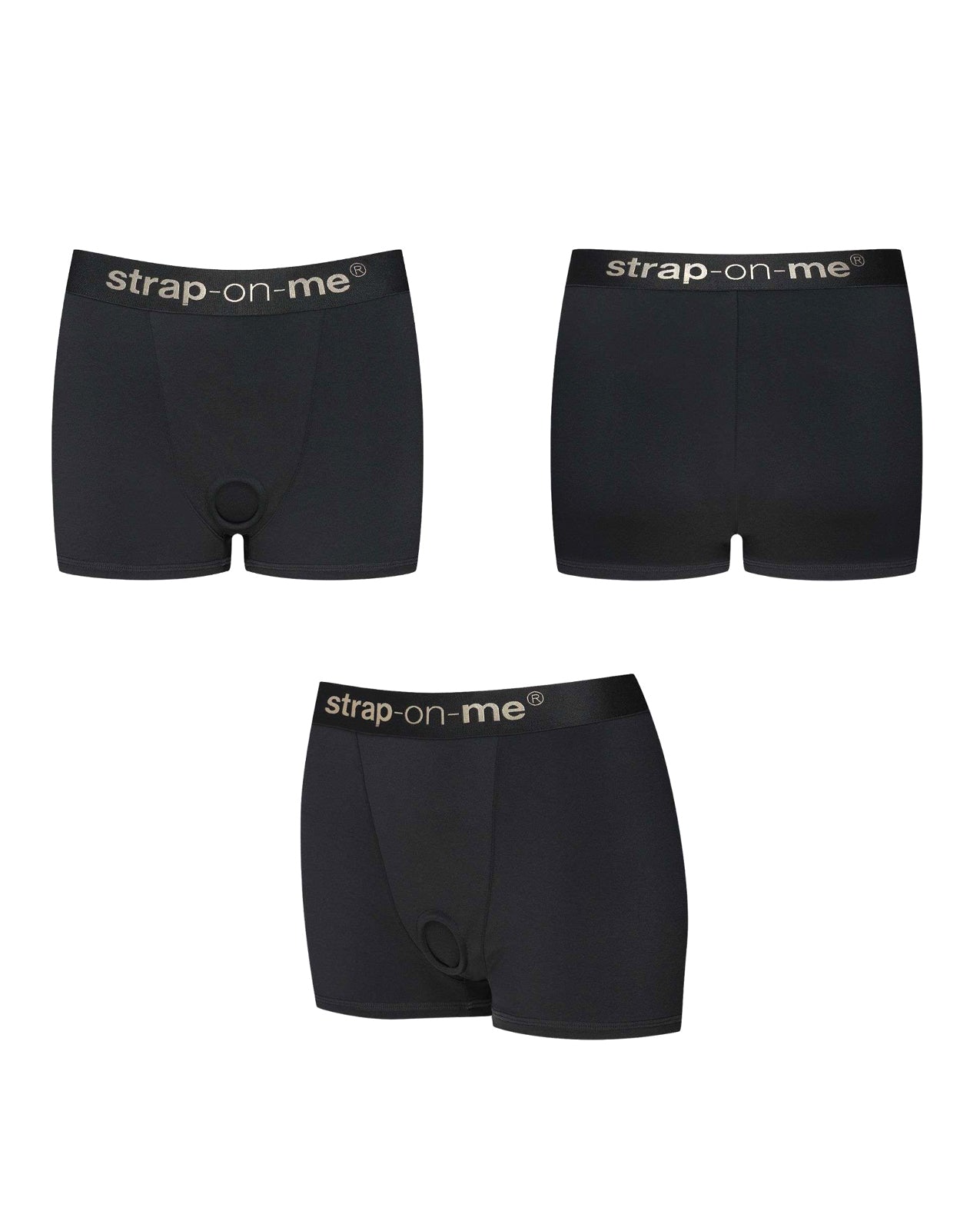 Strap On Me Allure Lingerie Harness - Black XS