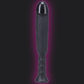 Black Tantus Anaconda Dildo With Handleon a dark background