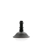 Black Tantus Suction Cup Dildo Attachment on a white background