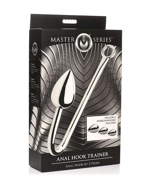 Master Series Anal Hook Trainer w/3 Plugs