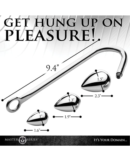 Master Series Anal Hook Trainer w/3 Plugs