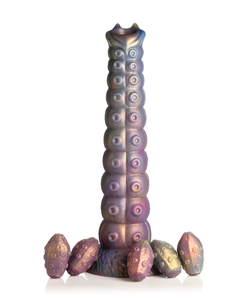 Creature Cocks Invader Tentacle Ovipositor Dildo w/Eggs