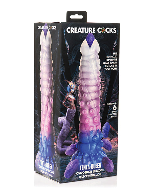 Creature Cocks Tenta Ovipositor Dildo w/Eggs