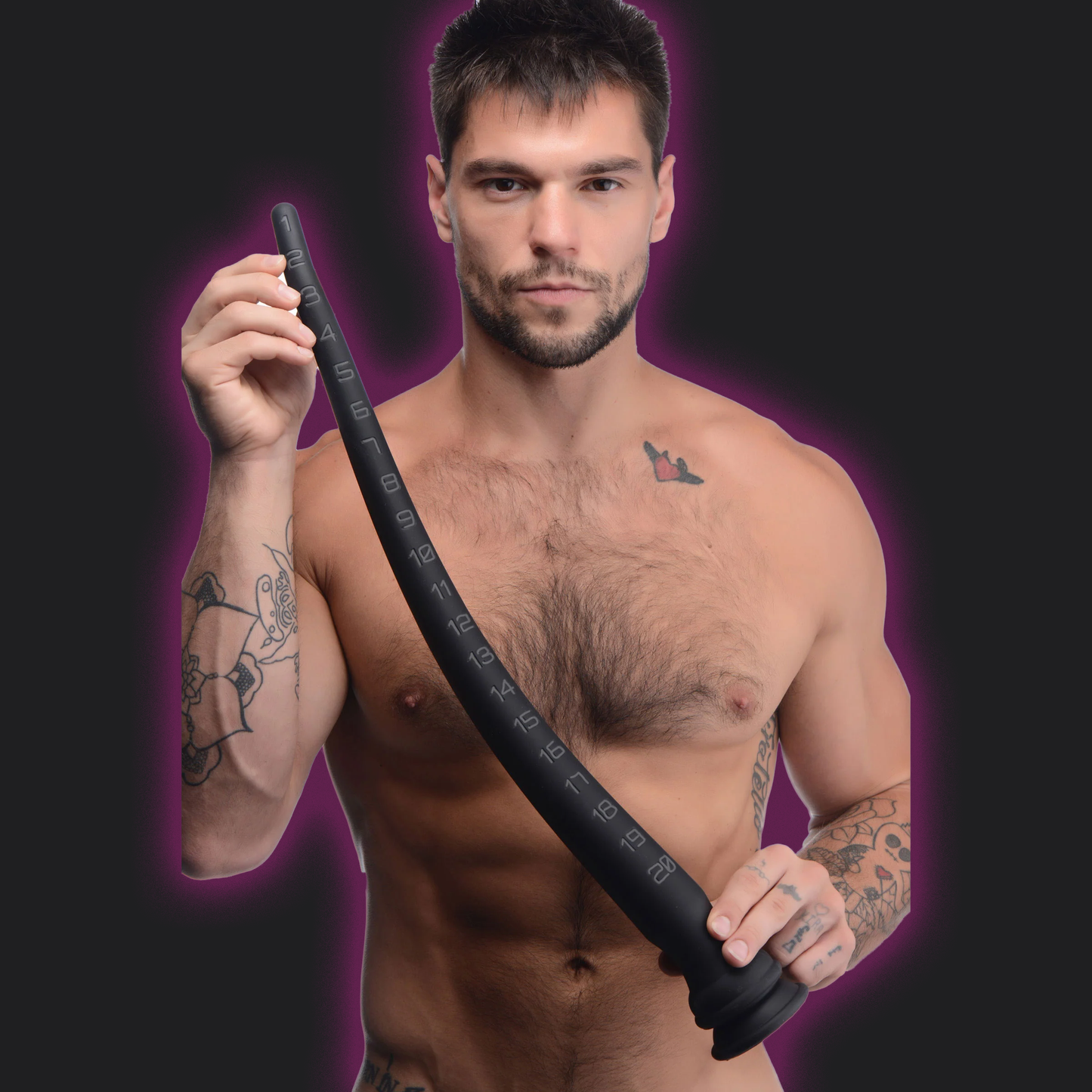 Hosed Tapered 22" Silicone Anal Hose | Bedroom Besties Hosed Tapered 22" Silicone Anal Hose | Bedroom Besties