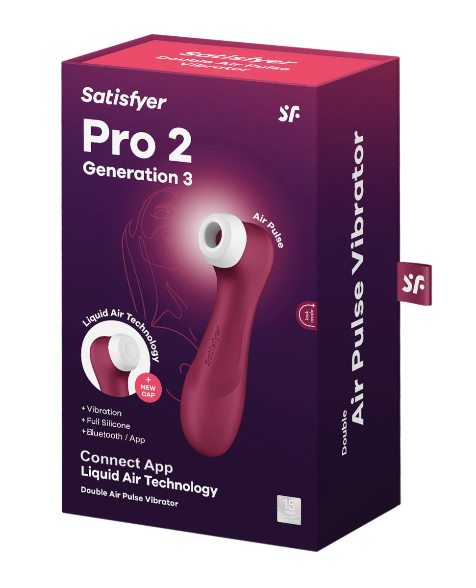 Satisfyer Pro 2 Generation 3 w/Liquid Air + App