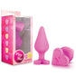 Blush Naughty Candy Heart Plugs