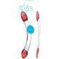 Glas Red Head Double-Sided Glass Dildo