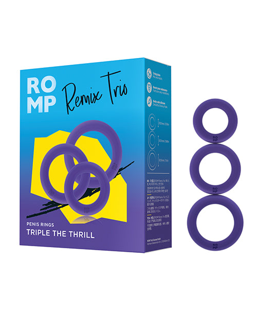 Romp Remix Trio Rings