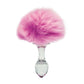 Crystal Delights Magnetic Pink Bunny Tail