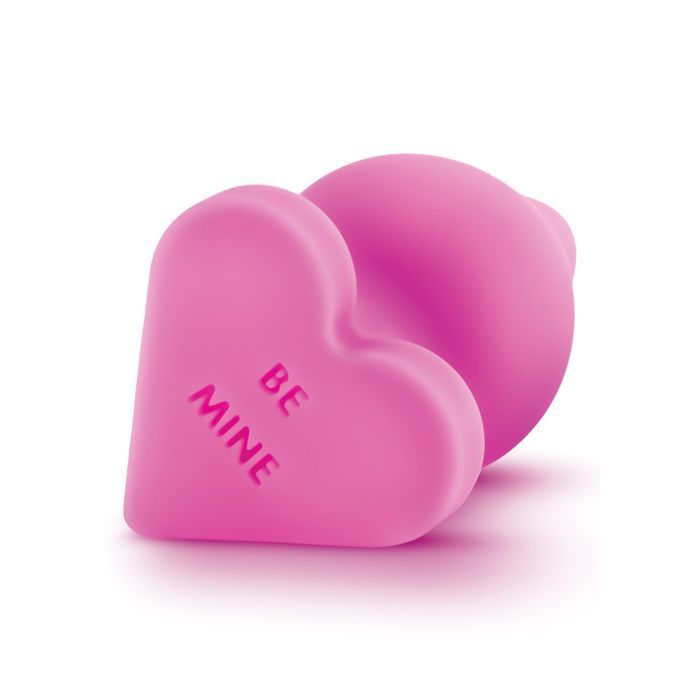 Blush Naughty Candy Heart Plugs