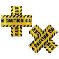 Pastease Premium Caution Cross Pasties