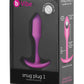 B-Vibe Weighted Snug Plugs