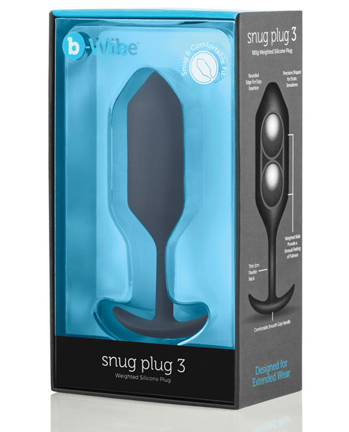 B-Vibe Weighted Snug Plugs