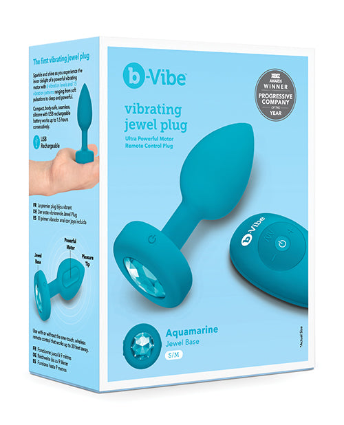 B-vibe Vibrating Jewel Plugs