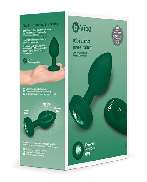 B-vibe Vibrating Jewel Plugs
