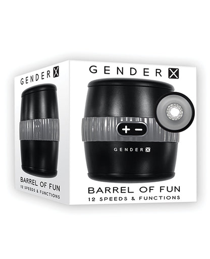 Gender X Barrel Of Fun Vibrating Stroker