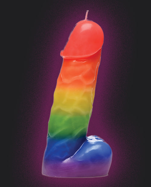 Pride Pecker Wax Play Candle