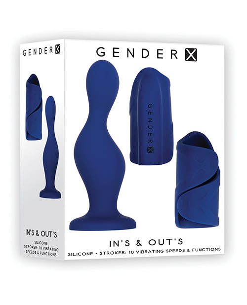 Gender X In's & Out's Stroker & Dildo Set | Bedroom Besties Gender X In's & Out's Stroker & Dildo Set | Bedroom Besties