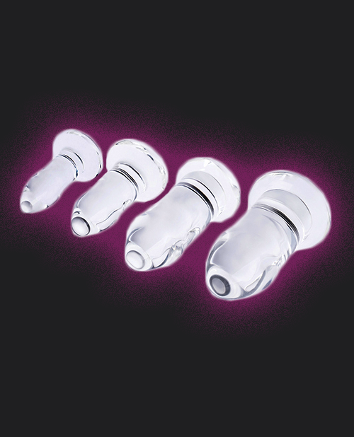 B-vibe Glass Anal Dilator Set